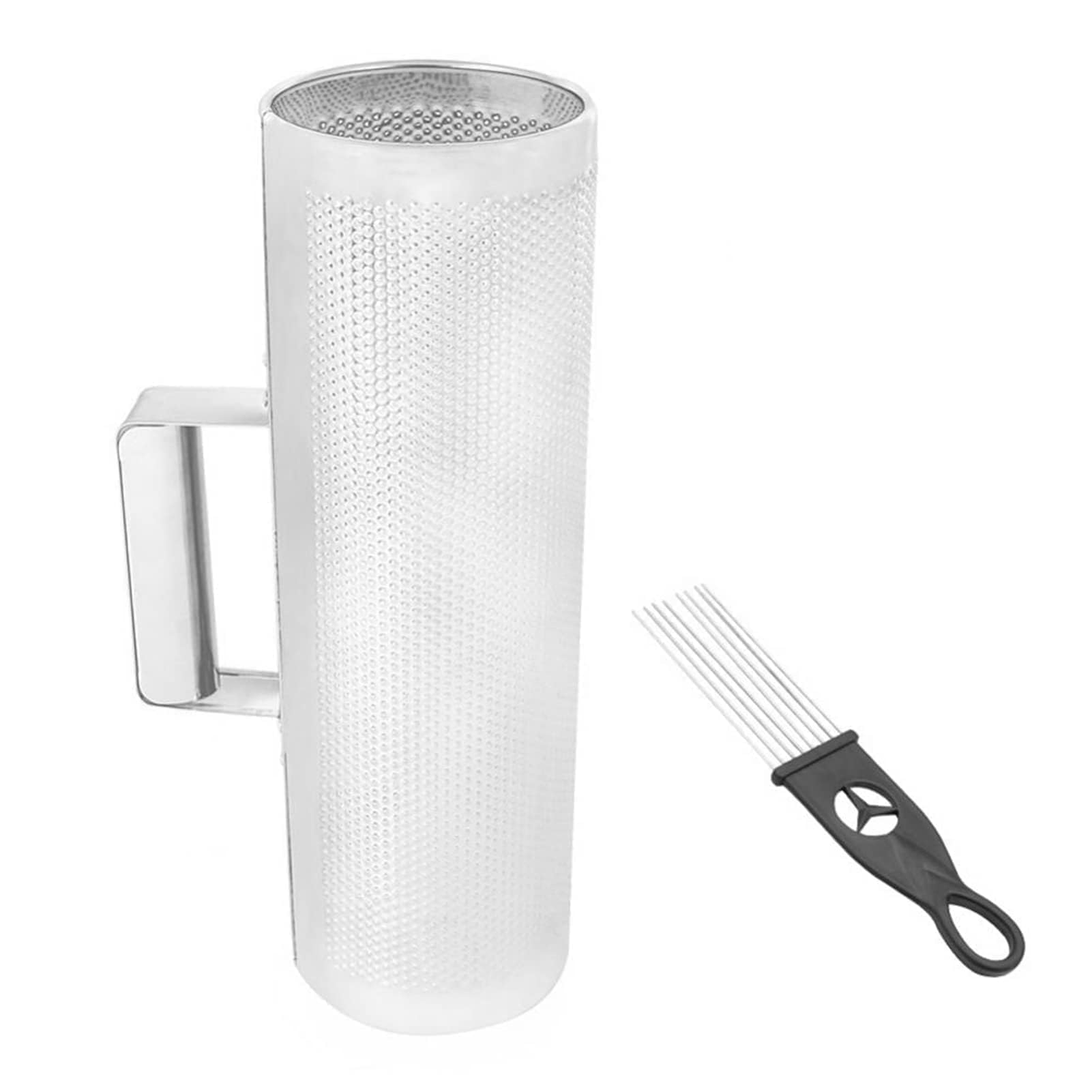 Instrumento de Percusión Guiro Shaker, Herramienta de Instrumentos Musicales Guiro de Acero Inoxidable con Raspador para Actuaciones en Vivo