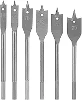 Sparta Jogo De Brocas Chatas Para Madeira 10-12-16-18-20-25 6 Pcs