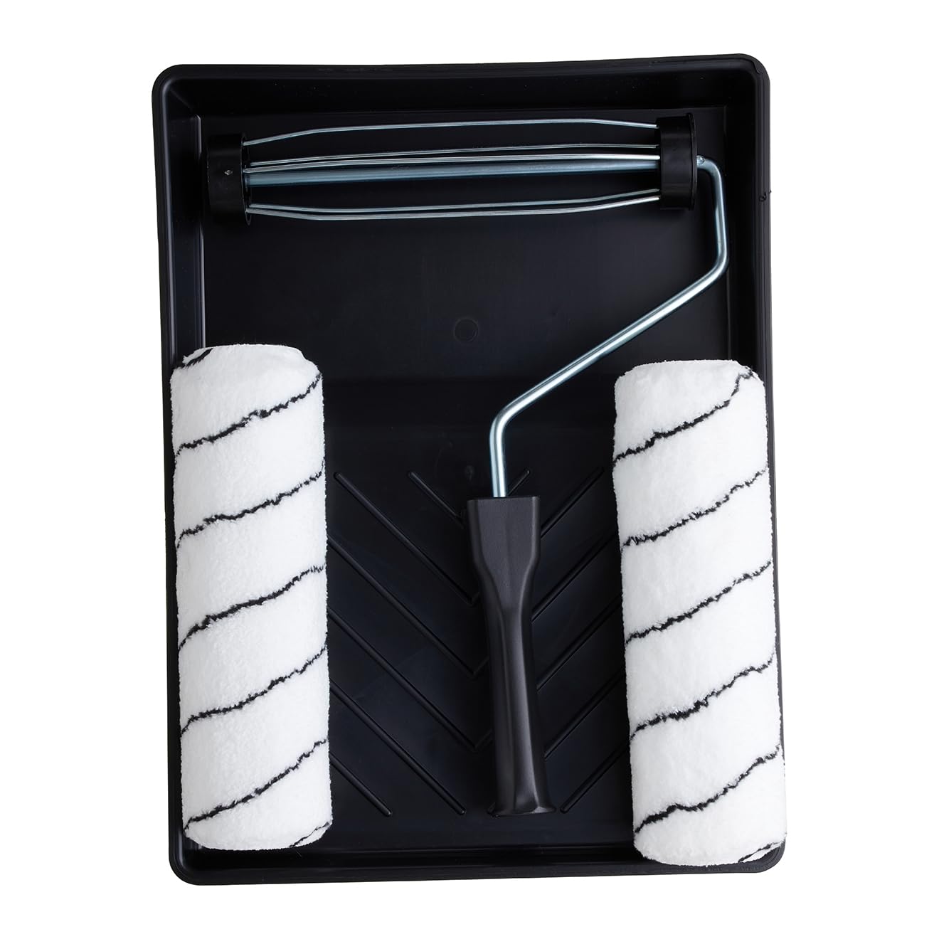 ProDec Advance 225mm X 44mm 2 Rolls Woven Polyester Medium Pile Frame And Tray For Emulsion On Interior Walls And Ceilings (Pack Of 4