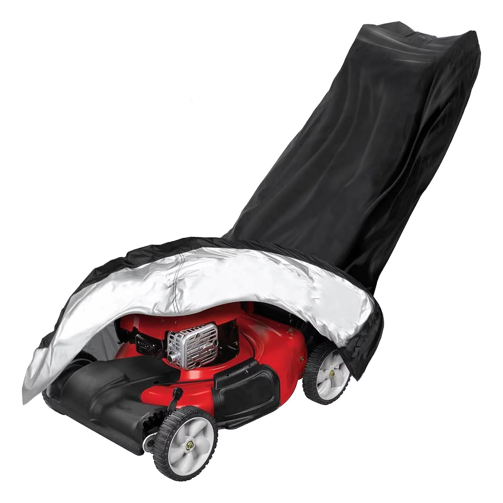 lawnmower cover Compatible with Troy-Bilt TB210B ,waterproof and sun,suitable for indoor and outdoor use all year round, comes with a storage bag