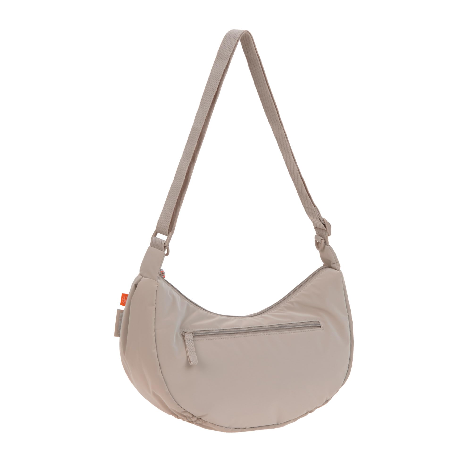 LÄSSIG Torba do przewijania z zaczepem do wózka/Stretch Up Bum Bag beżowa