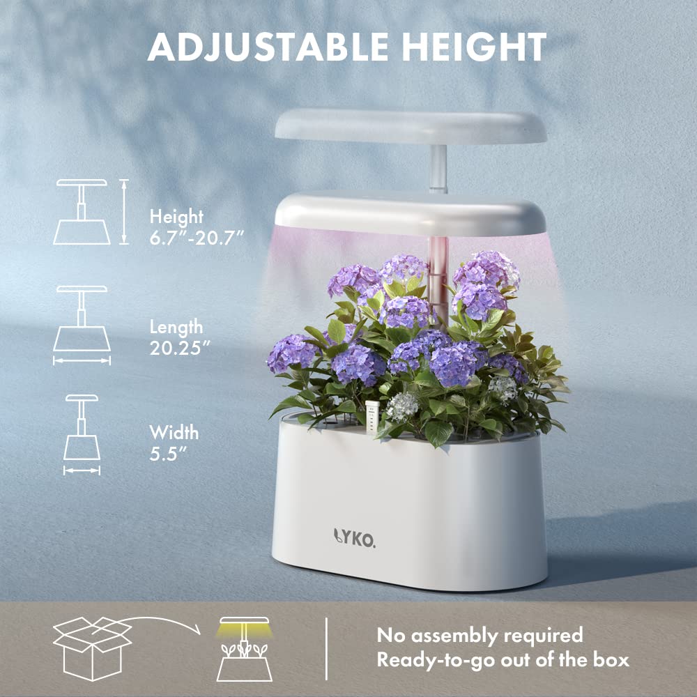 Amazon.co.jp: 水耕栽培システム LYKO 5ポッド 屋内ハーブガーデン