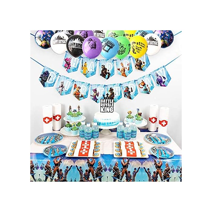 Buy DMIGHT Mega Birthday Party Decorations,Video Game Party Supplies