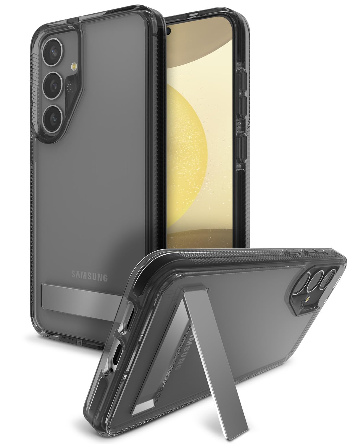 Coque Samsung S24+ ZAGG béquille pour éviter les fissures et chutes de 4 mètres