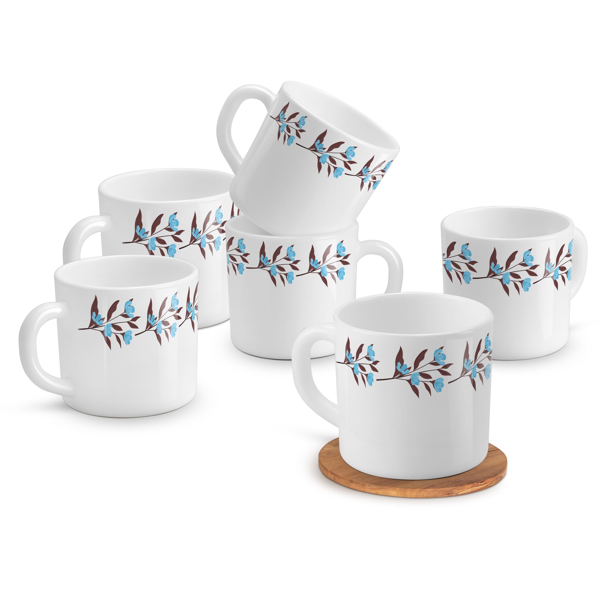 Buy Treo By Milton Opalware Amara 18 Lavelle Cup Set | Microwave