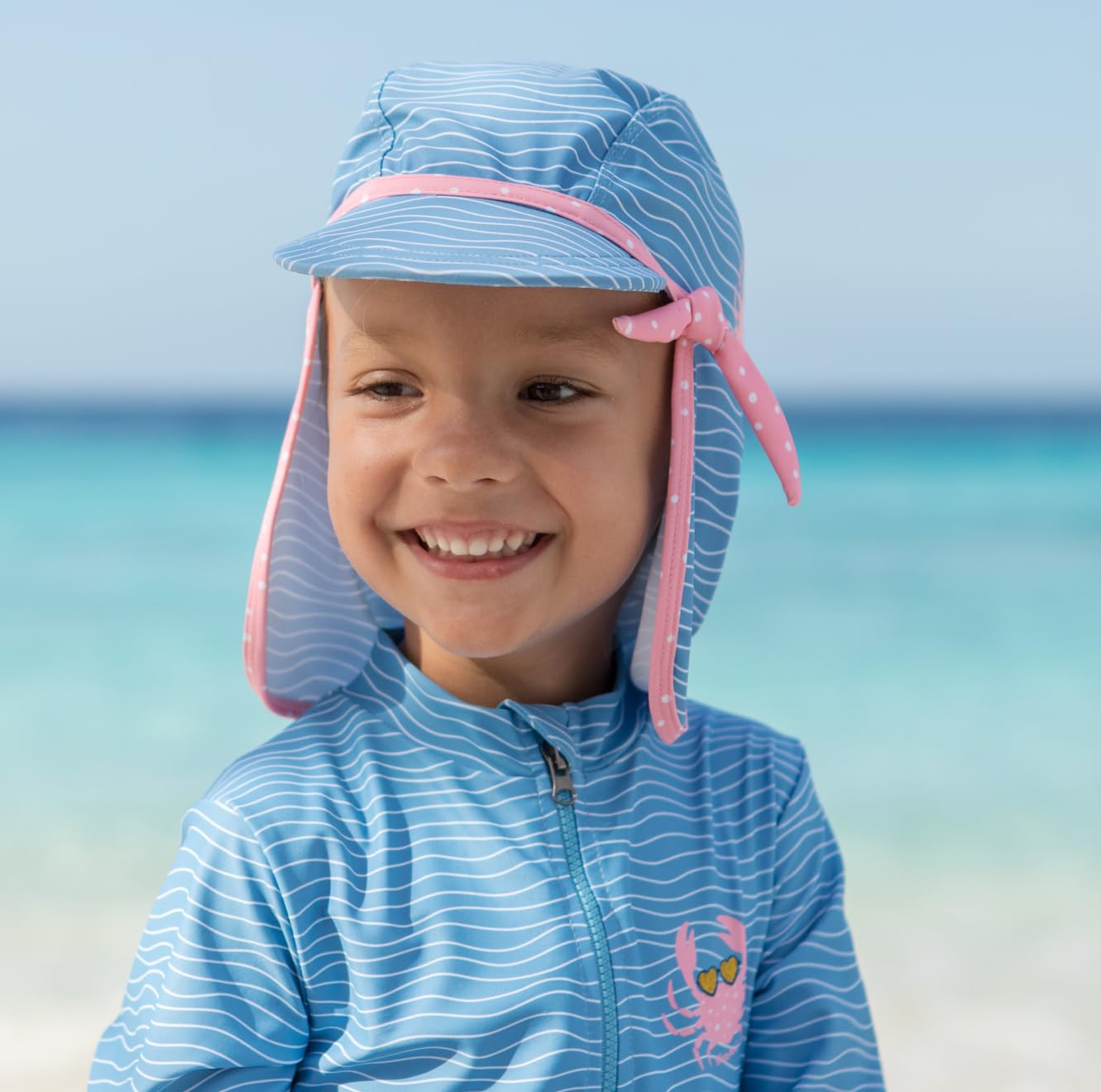 Playshoes Sombrero de Protección Ultravioleta Unisex niños, Cáncer, 53