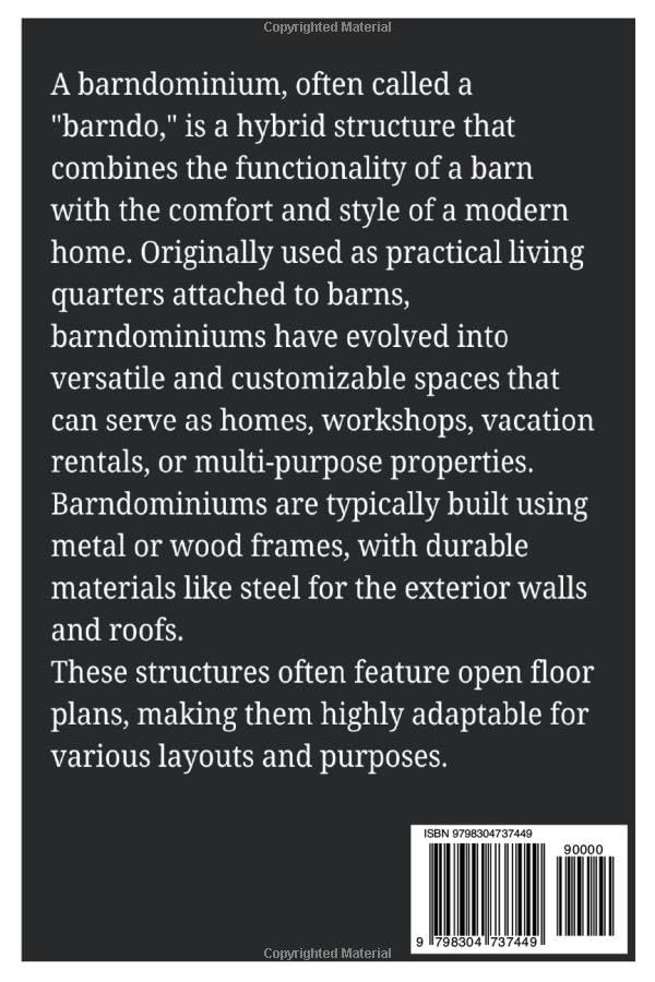 How to Build Your Dream Barndominium: A Complete Step by Step Guide to Planning, Designing, and Constructing Your Unique Home - Image 2