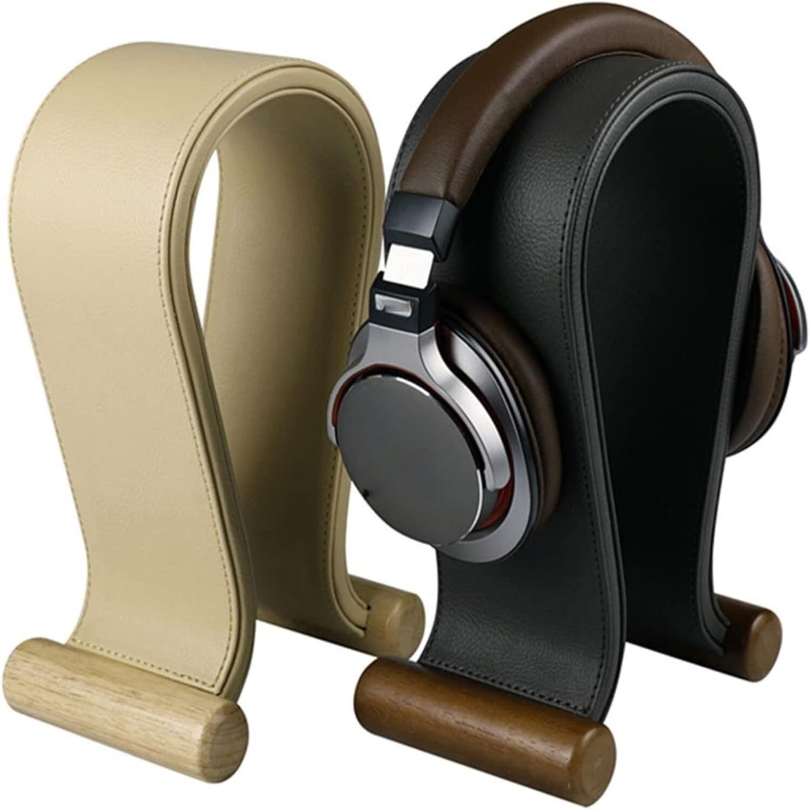 Supporto per Cuffie, Gancio per Auricolari, Appendiabiti da scrivania in Legno per Gaming, mensola espositiva per Auricolari