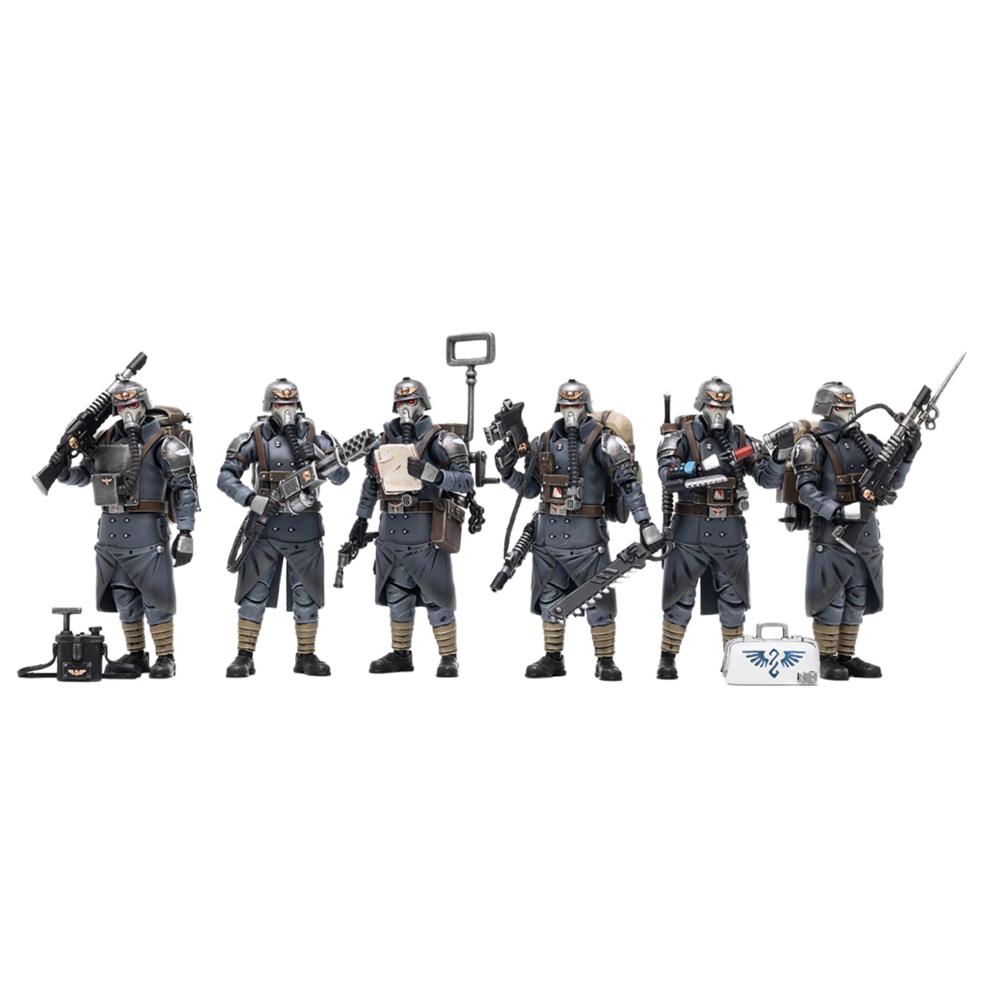 JOYTOY Warhammer 40k Astra Militarum Death Korps 6PCS 1/18 Action Figure — image 1