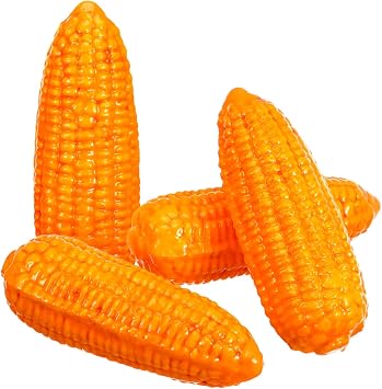 Alipis Fake Corn Artificial Corn on the Cob Set - 5.5 Realistic Foam Vegetables Models for Kitchen Decor, Prop Food & Photography Display