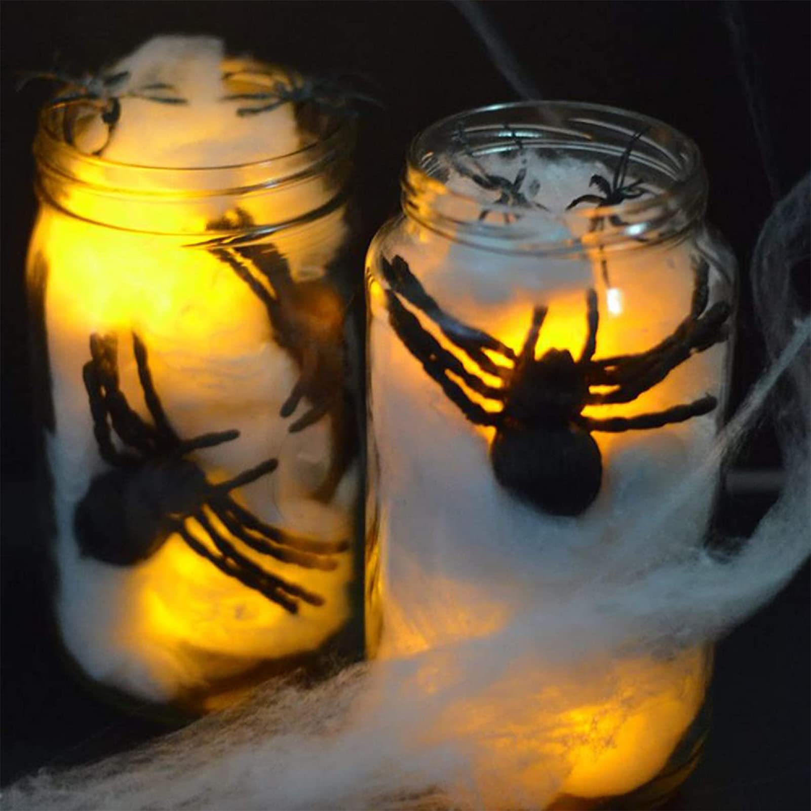 Toile D'araignée Blanche Décoration D'Halloween 300 G Toile D