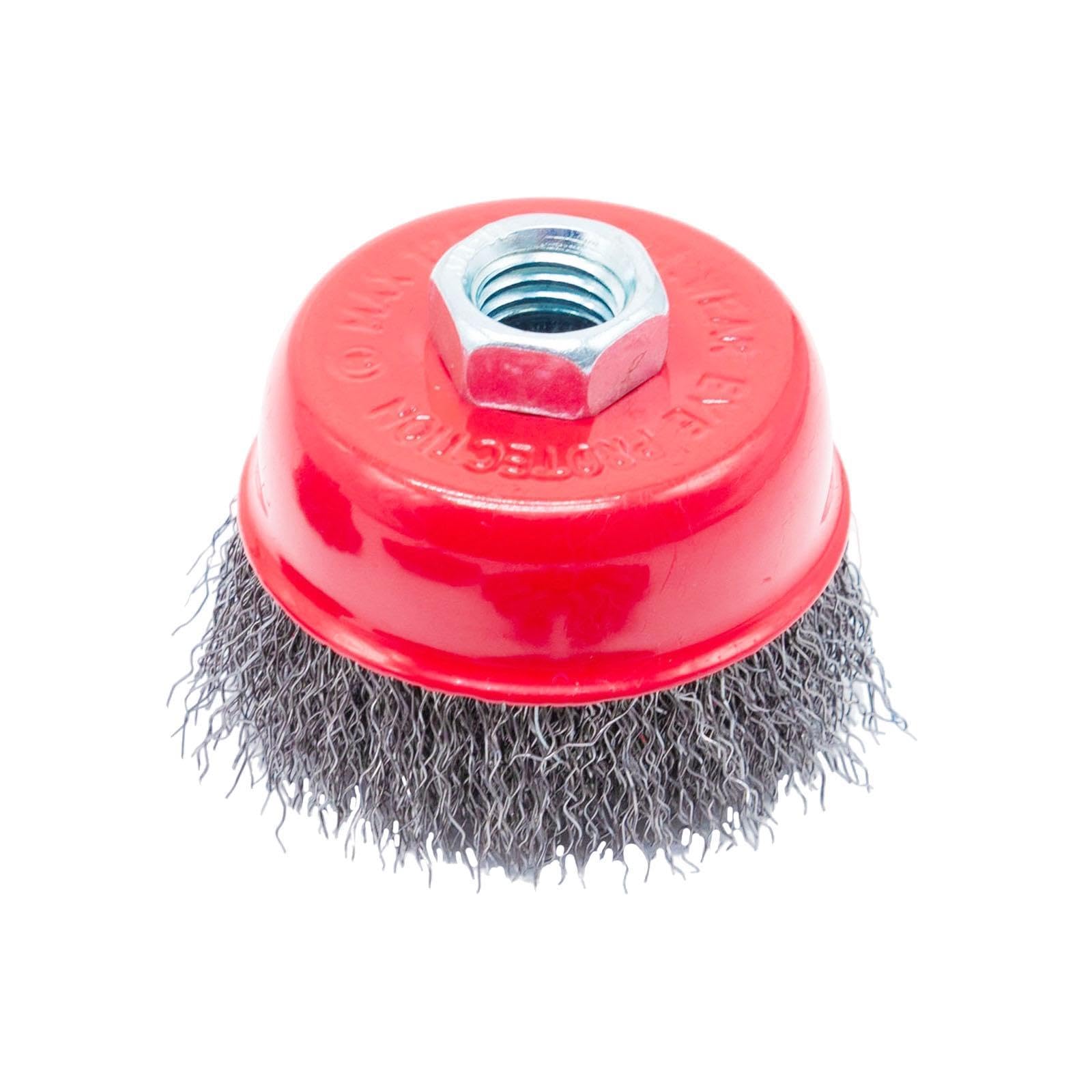 Crimped Wire Cup Brush for Angle Grinder Professional f | Crimped Wire Cup Brush for Angle Grinder Professional Rust Paint Removal M14 75MM-picture-33