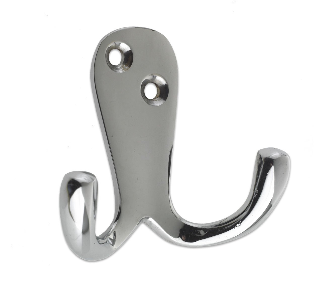 ZAB82CP Double Traditional Robe Hook Polished Chrome