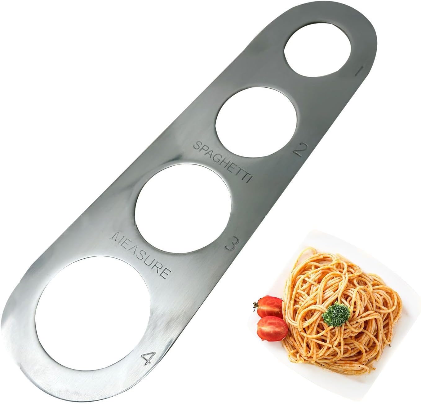 Hujinkan Spaghetti Measuring Tool Iron Portion Measuring Tool for