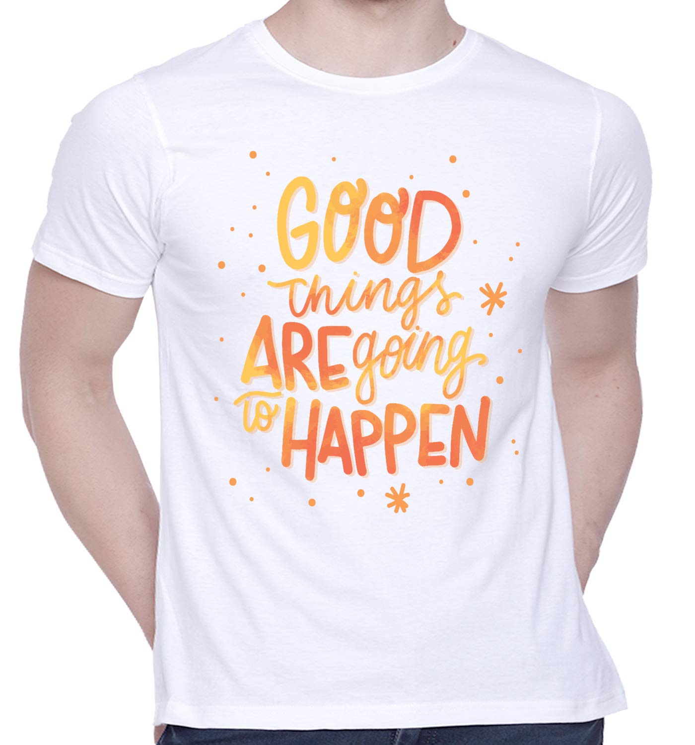 CreativiTPrinted Round Neck T-shirt