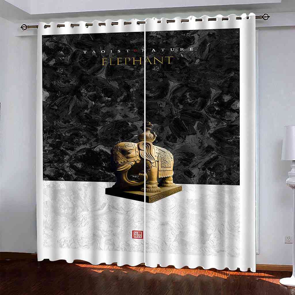 Rideau phonique et thermique occultant 140x160, rideau de salon et chambre enfant à oeillets