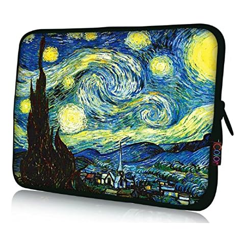ICOLOR 10" Laptop Sleeve Bags 9.7" iPad Tablets Carrier 10.1" 10.2" Laptop Neoprene Cover Case Bag Holder Cover