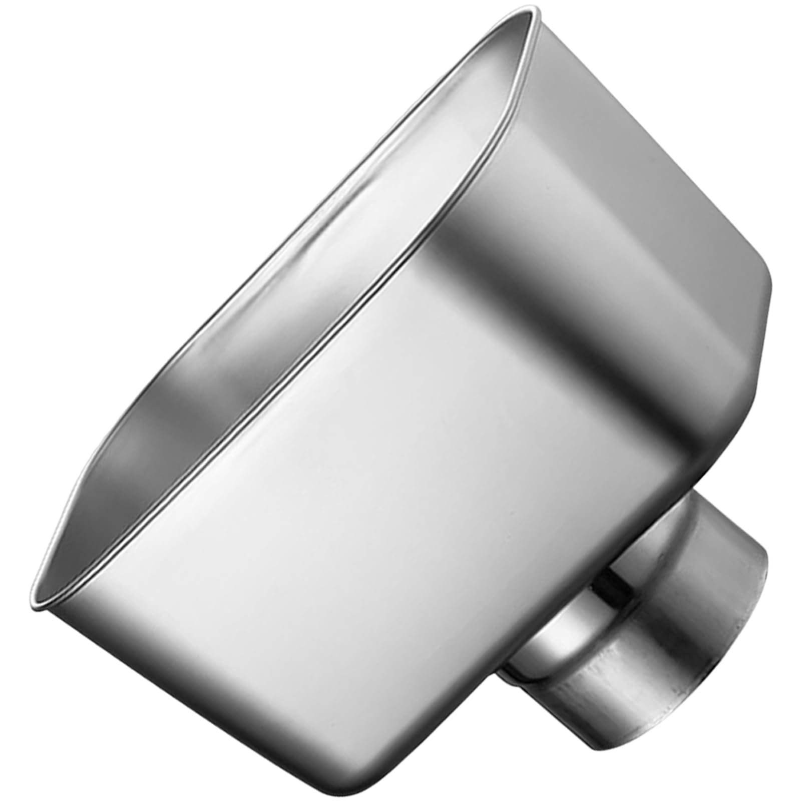 Rainwater Drainage Connector Replacement Rain Water Catcher Stainless Steel Gutter Downspout Adapter Drainage Fitings Stainless Steel Gutter Downspout Adapter