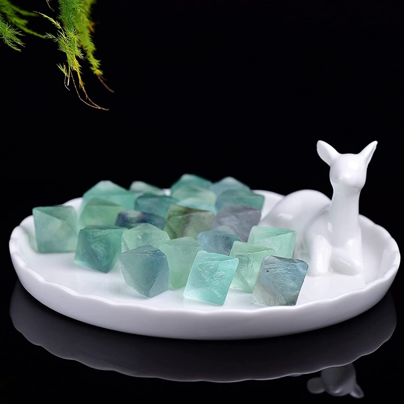 Fluorita verde natural de alta calidad octaedria para coleccionistas exigentes