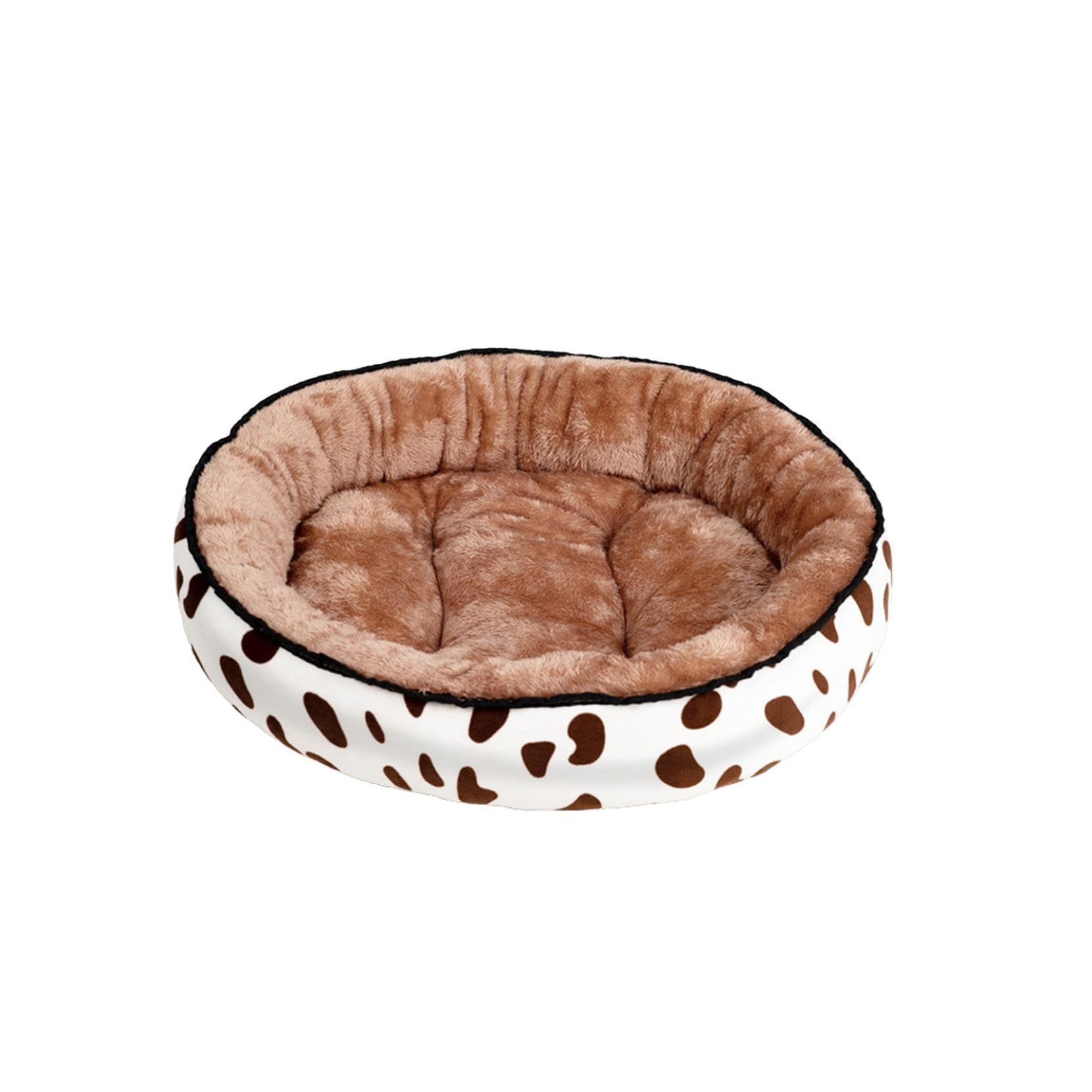 Winter warm plush pet bed, indoor cat and dog bed, cat warming mat, round cat mat, puppy mat, pet mat (M（50cm*43cm）)