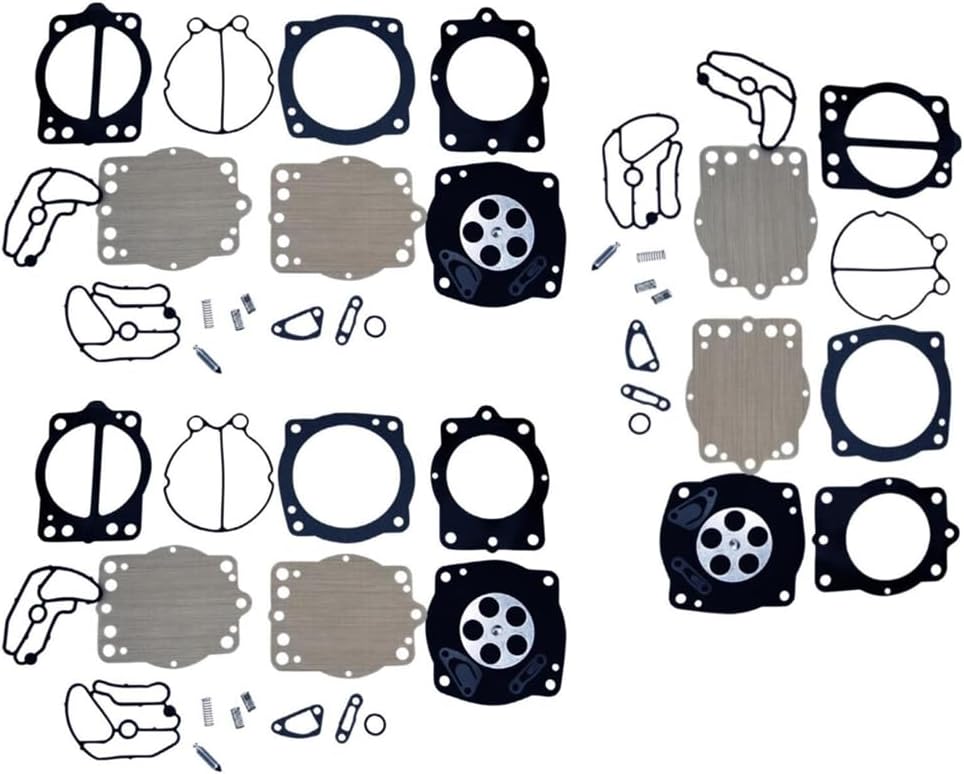 3PCS Carburetor Rebuild Kit For Kawasaki Jet Ski Keihin 750 900 1100 STX XIR ZXI all Keihin CDK-2 38-44mm carbs