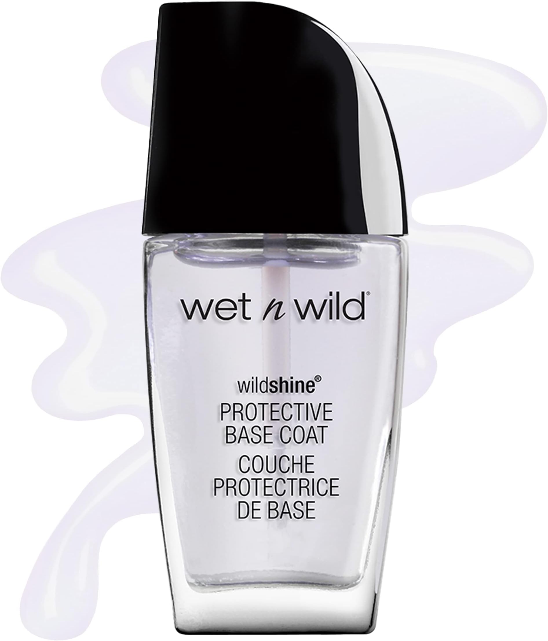 Nail Polish Wild Shine, Protective Base Coat, Nail Color