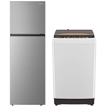 Amazon | 【新生活家電セット】ハイセンス 冷蔵庫 250L 銀