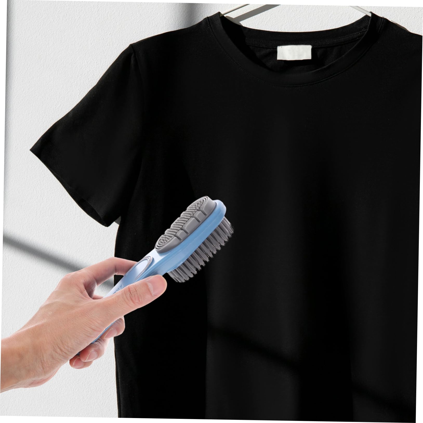 5 Stück Shoe Cleaning Brush Seitige Lederpflegebürste für Schuhe Handtaschen Mäntel Polstermöbel Sanfte Haarverlust Vielseitiges Reinigungswerkzeug für Kleidung Möbel