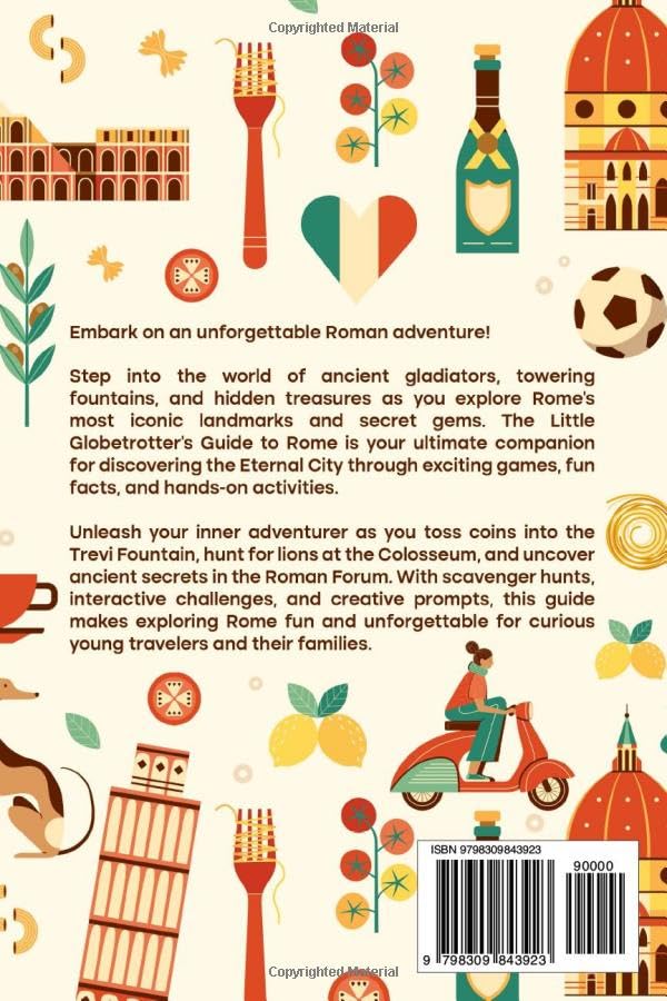 Kids Travel Guide to Rome: Explore the Best of Rome with Fun Facts, Activities, and Journal Prompts for Young Travelers image 3