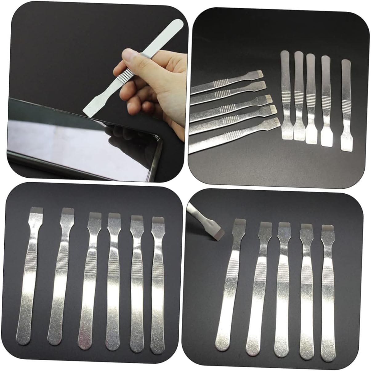 SHOWERORO 5-Piece Electronic Device Repair Tool Kit Stainless Steel Scrapers for Opening and Motherboard Chip Repair