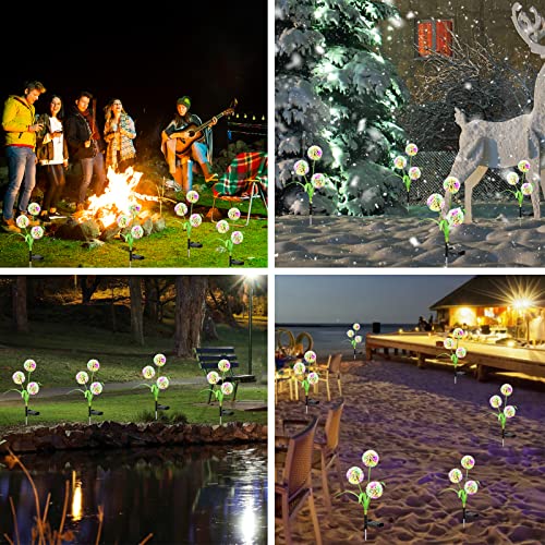 HONGNIX Luci Solari Led da Giardino,2 Modalità