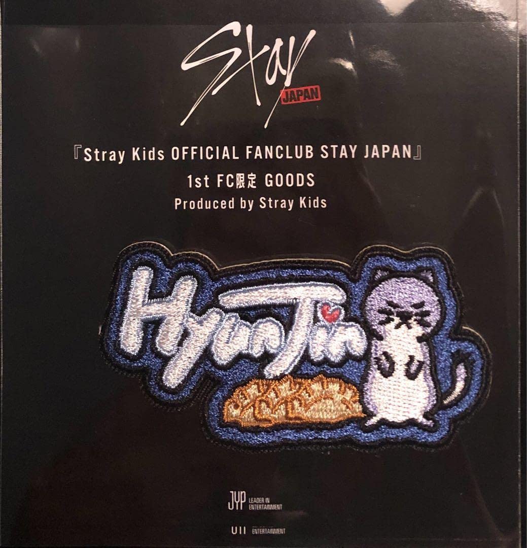 straykids スキズ FC限定 Tシャツ 刺繍 ワッペン Stray Kids スキズ FC公式Tシャツ ワッペン L - メルカリ