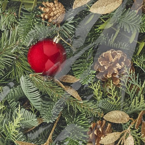 Image of Whitmor Christmas & Holiday Jumbo Storage Bag - Store wreaths, decor, gift bags, tissue paper - Clear