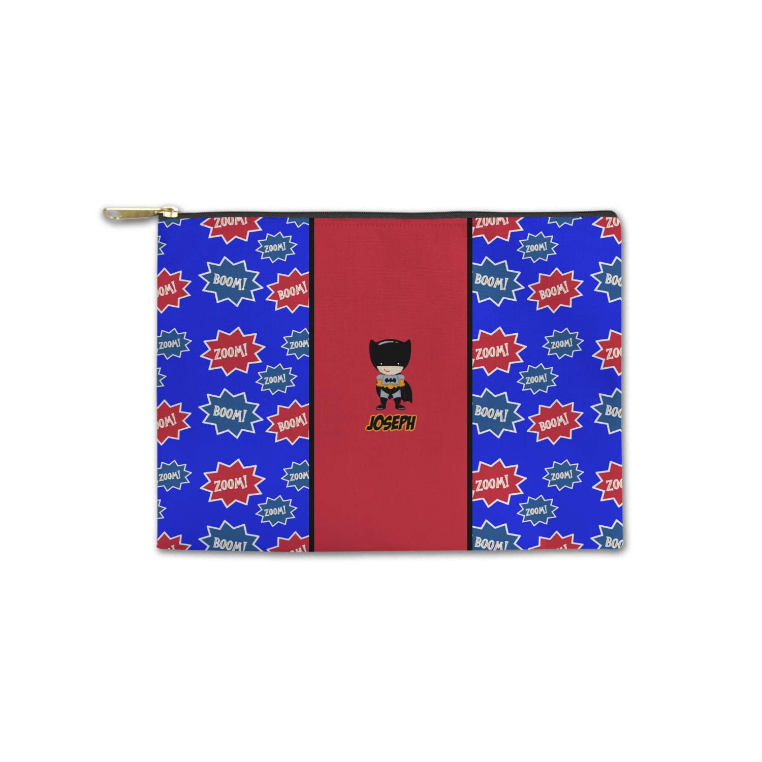 Amazon.com: Superhero Zipper Pouch - Small - 8.5"x6" (Personalized) :  Office Products
