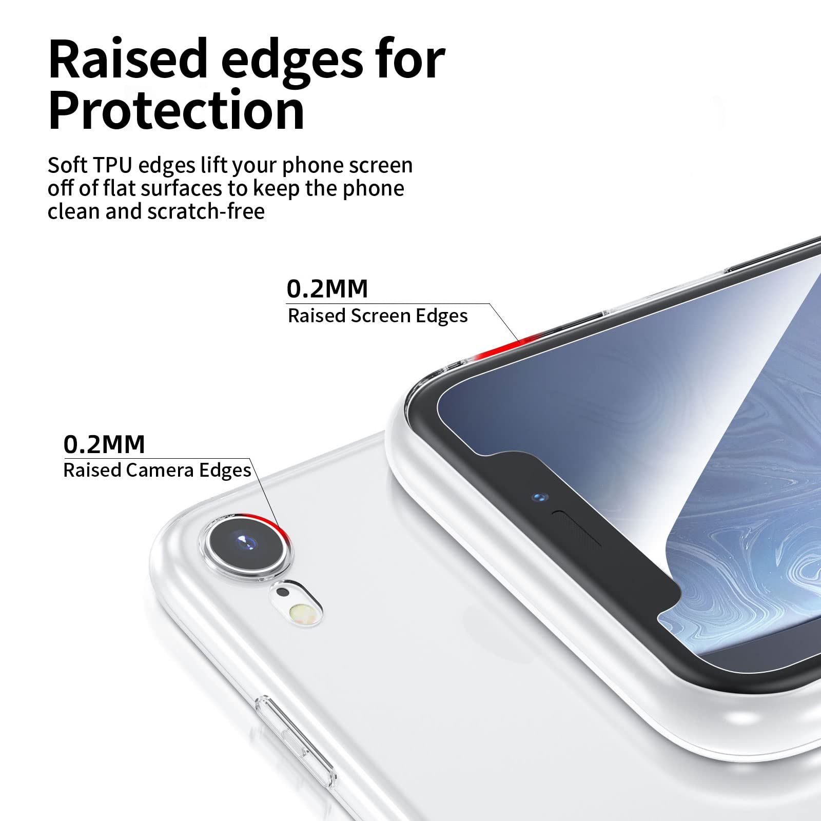 DP Cover IPhone XR, Custodia Gel Trasparente Morbida - Foto 3