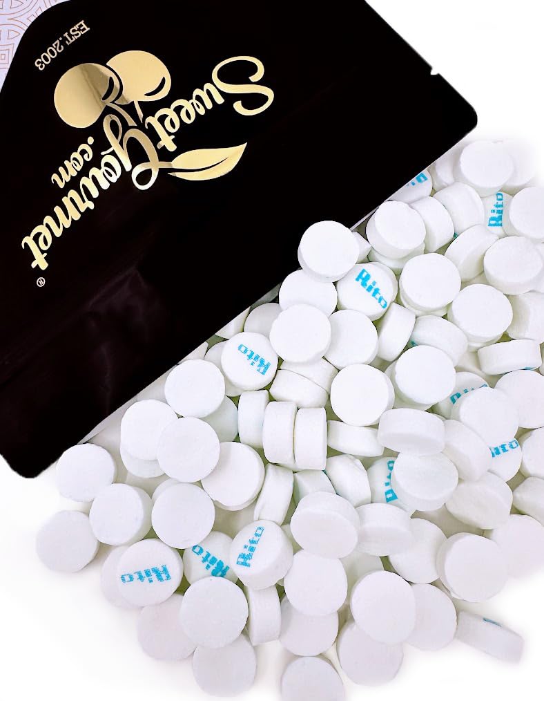 SweetGourmet White Peppermint Lozenges | Canada Mints Bulk Candy | 2 Pounds