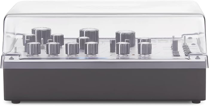Decksaver Super Strong Polycarbonate Custom Fit Cover Compatible with Dreadbox Hades & Erebus, Synthesizer Dust Cover for Travel and Everyday Protection
