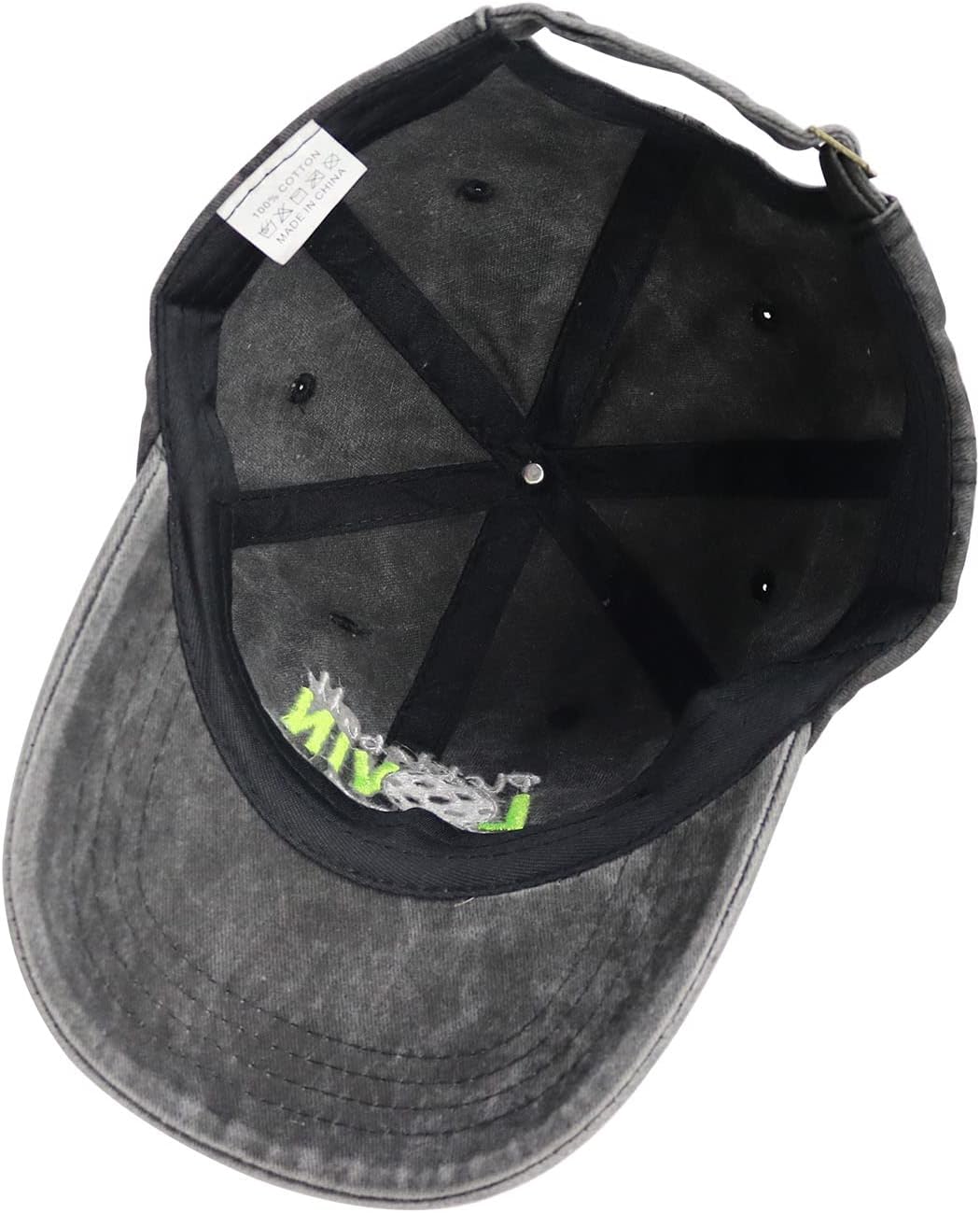 Dink Responsibly Pickleball Hat for Men Women, Funny Pickleball Balls Gifts, Adjustable Embroidered Baseball Cap - Image 5