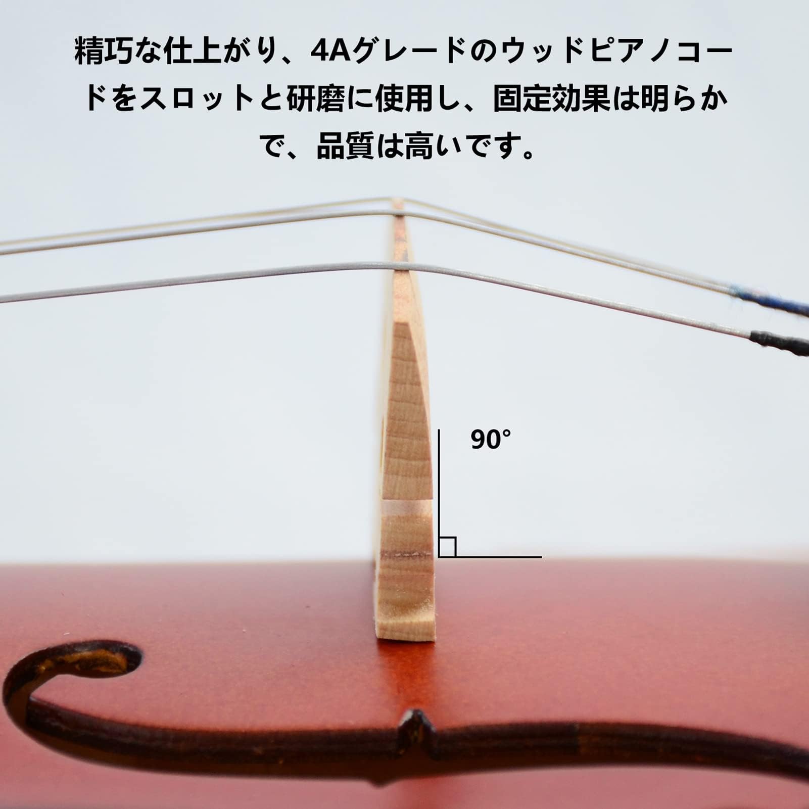 Amazon | BQKOZFIN バイオリン 4/4 初心者用バイオリン ヴァイオリン