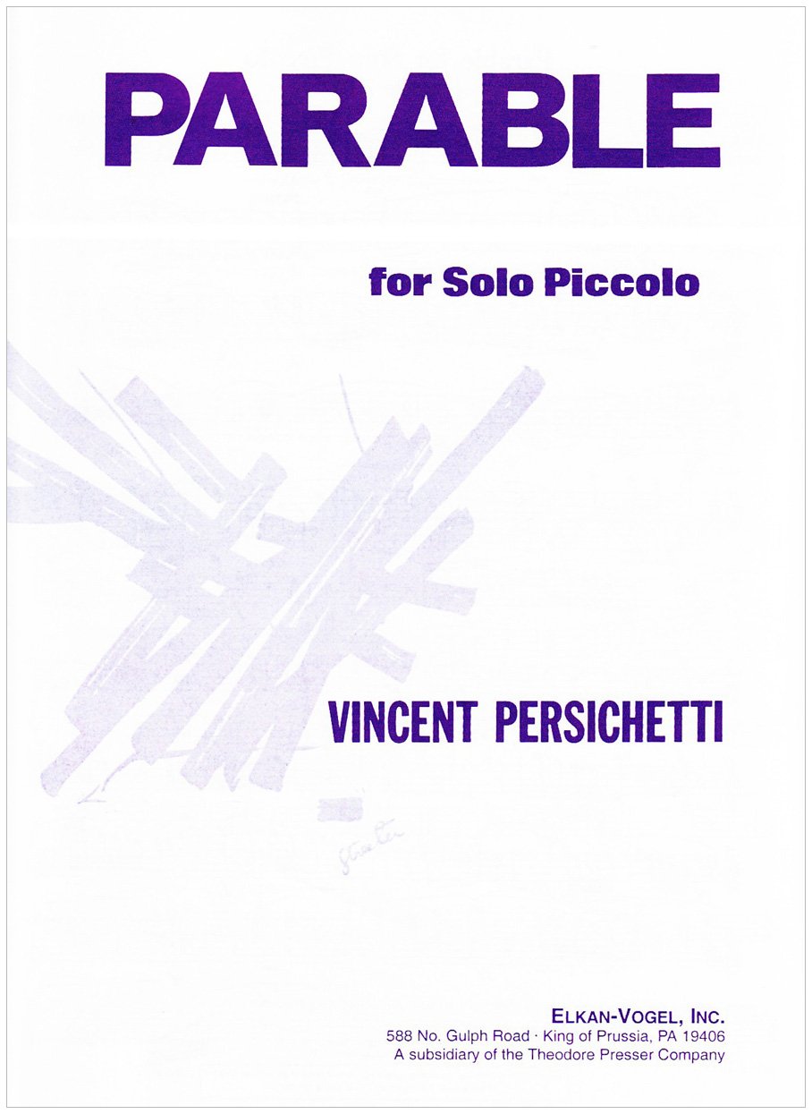 Parable for Solo Piccolo