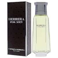 Vista 4 de CAROLINA HERRERA Eau De Toilette Spray para hombre, 6.80 Fl Oz