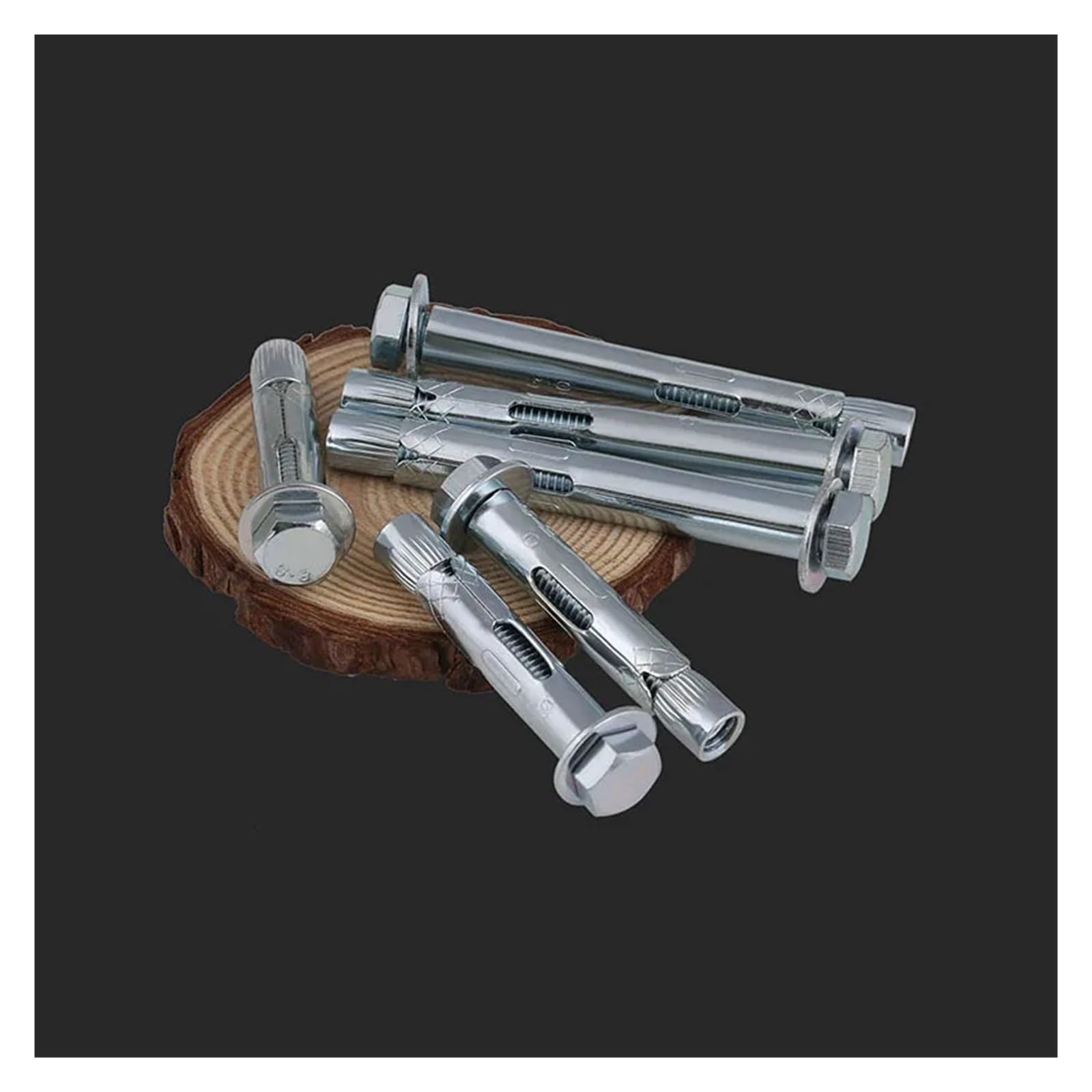 tornillos de anclaje, Tornillo de expansión M6-M16 del perno interno, tira desaceleración la tuerca cónica extensión(M16 X L75 (2PCS))