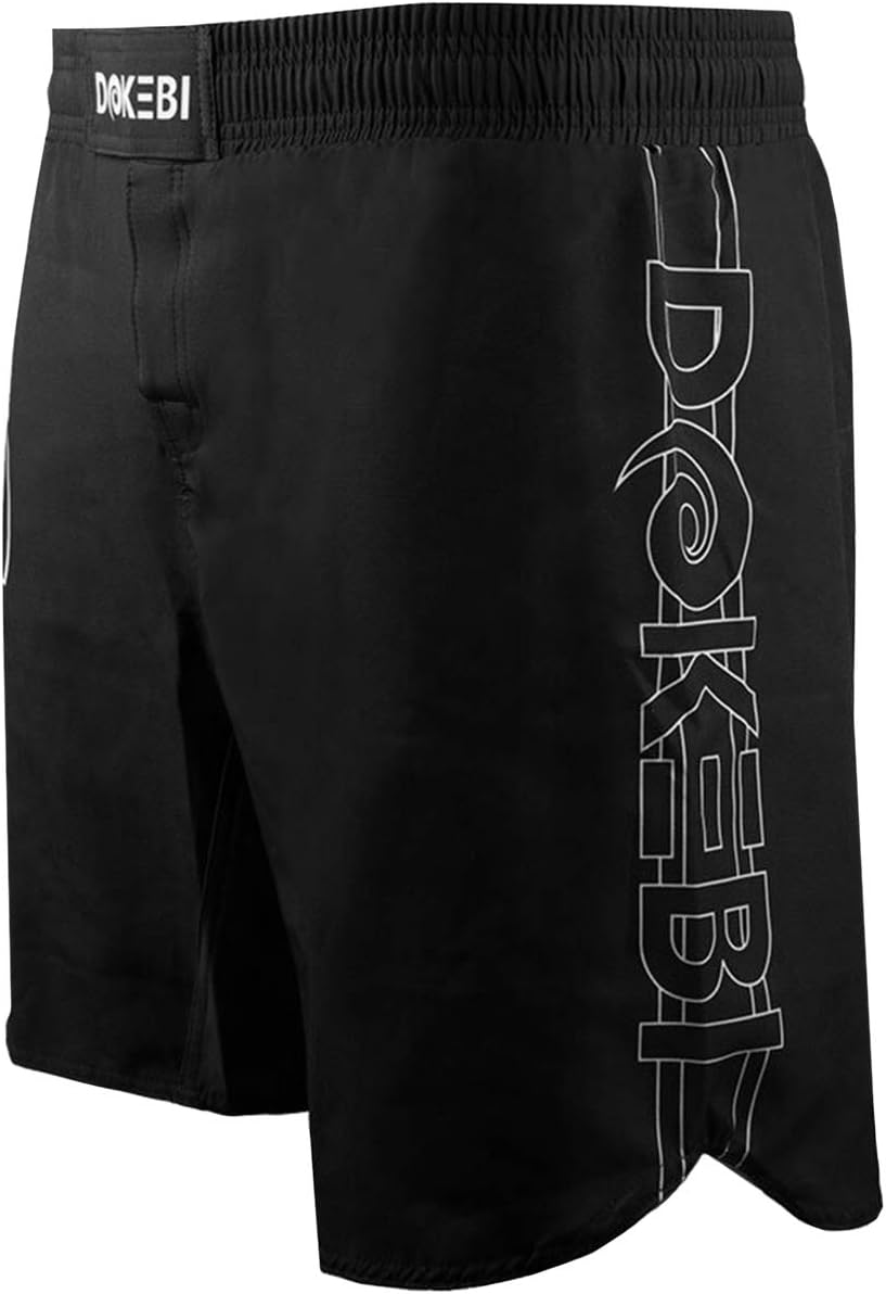 Dokebi Combat Ready BJJ Fight Shorts - Black
