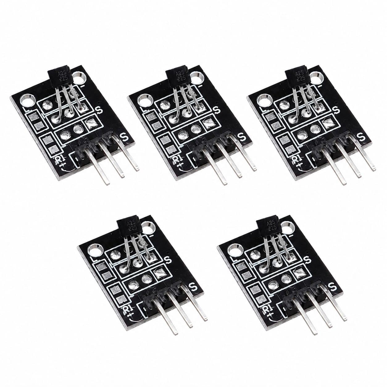 A3144 Hall Effect Sensor Module Pack of 5 | Digital Magnetic Field Detection Sensor | RPM Speed Measurement, Position Sensing & DIY Electronics Projects-image-7