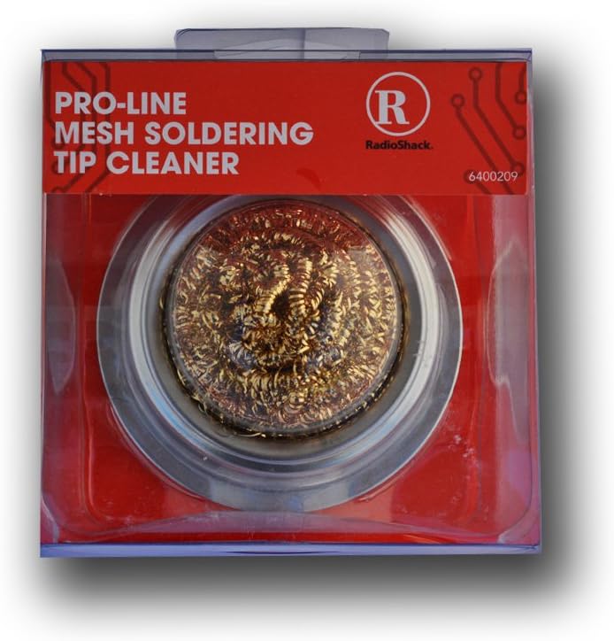 RadioShack ProLine Brass Mesh Soldering Iron Tip Cleaner