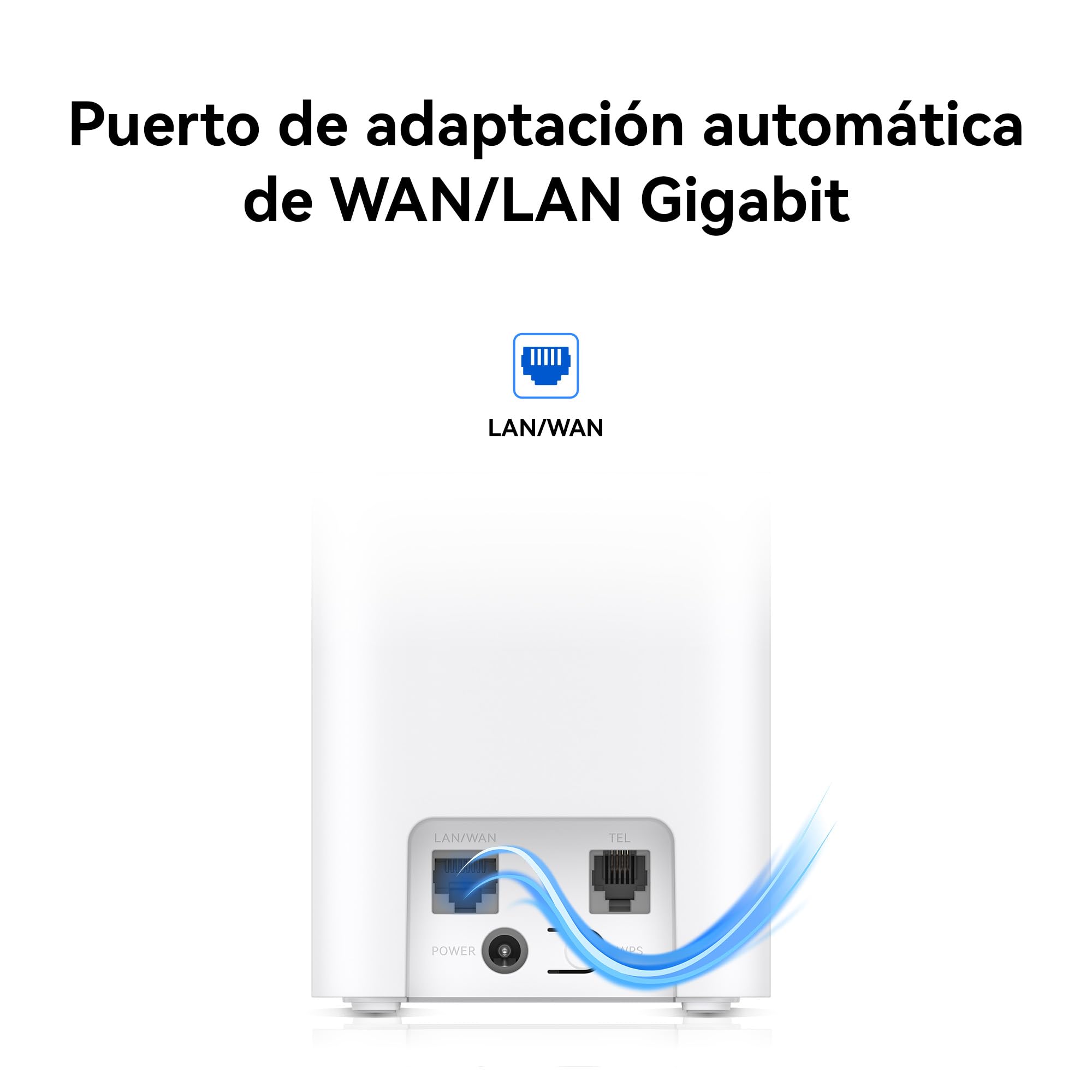 5G CPE 5s, H153, Router 5G con SIM, Wi-Fi 6 AX3000, 3.600 Mbps en DL/500 Mbps en UL, Antena de Alta Ganancia de 9 dBi, Puerto LAN/WAN, Diagnóstico Visualizado del Wi-Fi, 42 Meses de Garantía