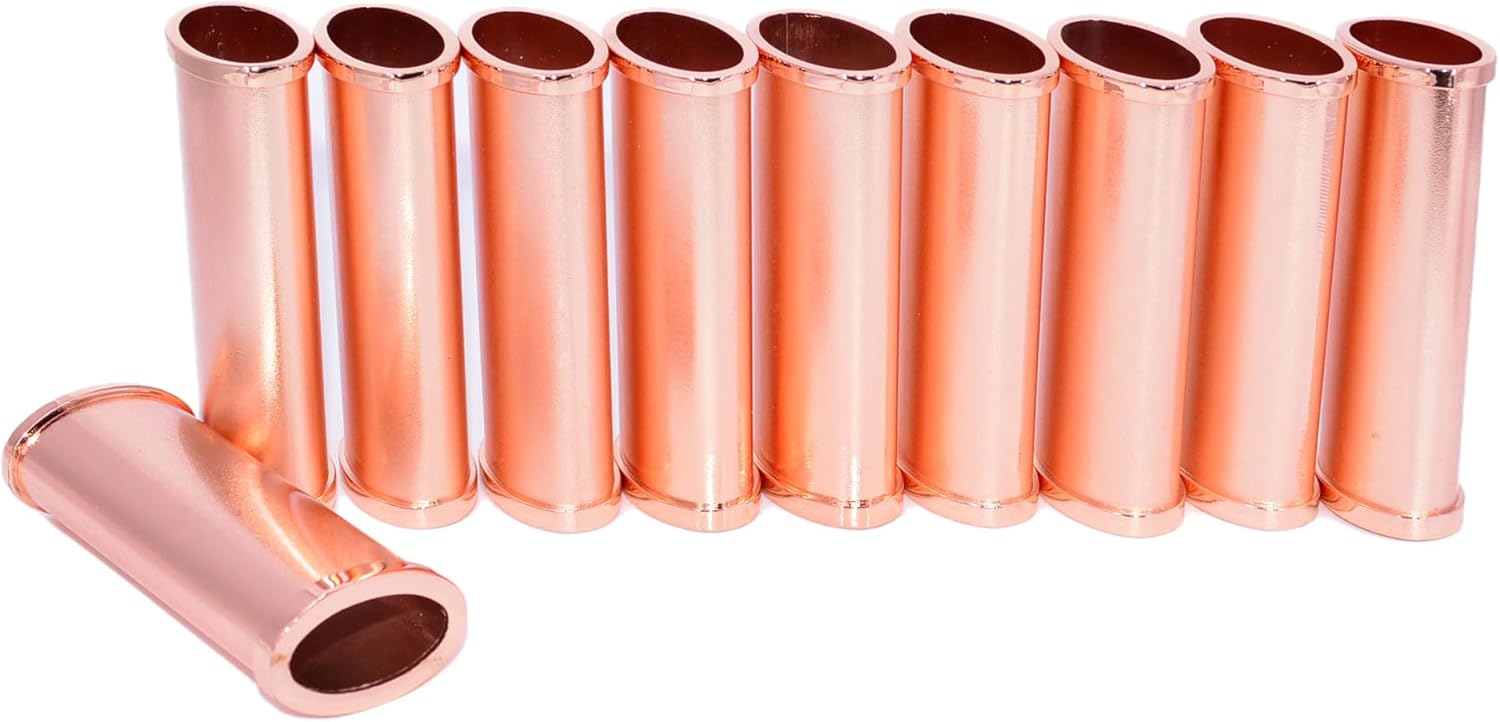 Blank Lighter Case Cover, Sleeve, or Case for Lighters, Rose Gold (10 Count)