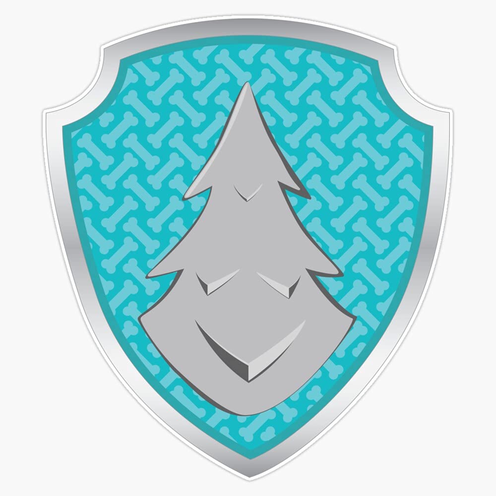 Everest - Snow Pup-Tag Vinyl Decal Wall Laptop Bumper Sticker 5"