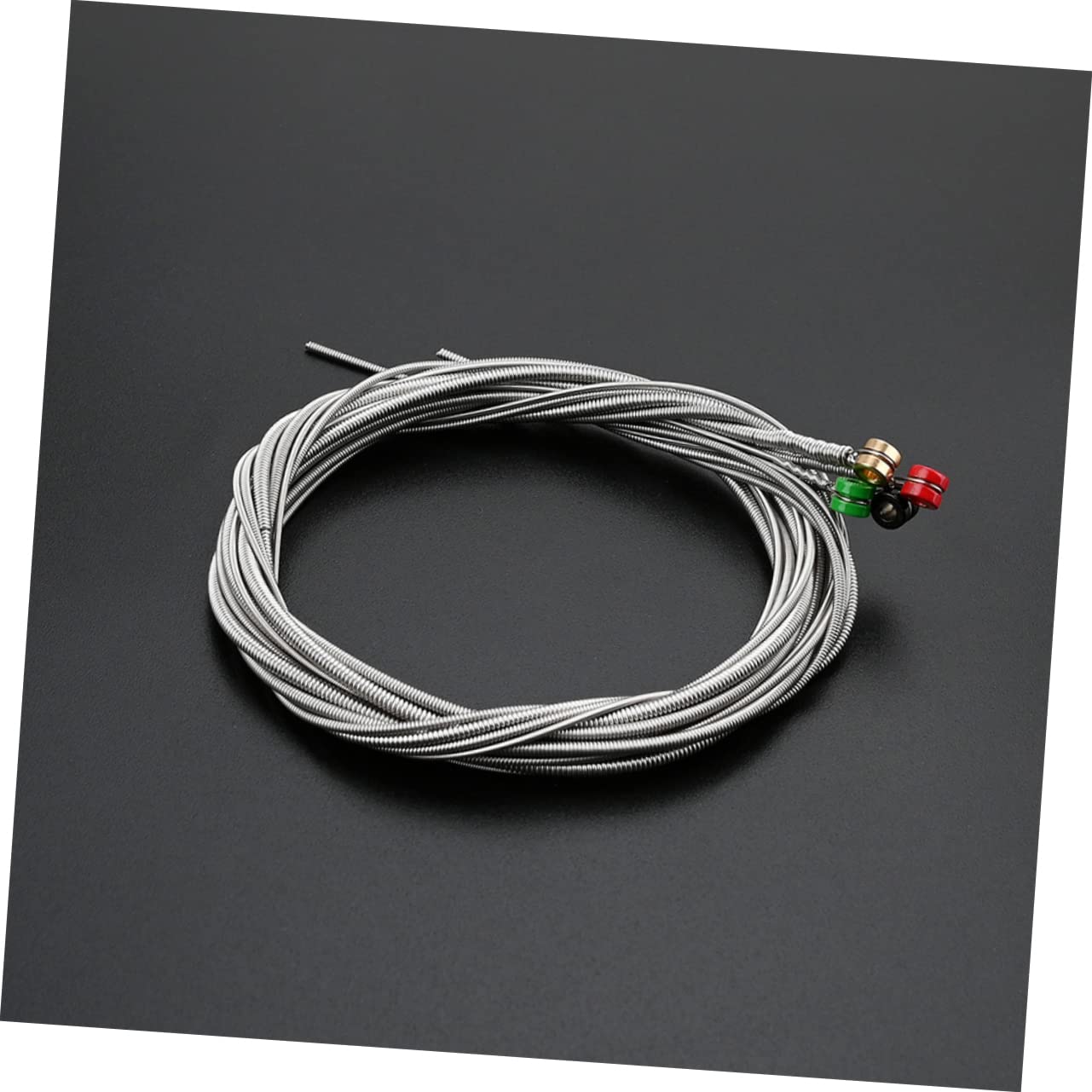 HEMOTON 4 Set corda strumento gitarre accessori per chitarra accessorio per chitarra accessori per banjo accessori per strumenti filo musicale Acciaio inossidabile Silver