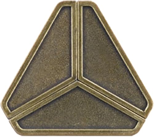 Miniatura 2 de BePuzzled |Delta Hanayama Metal Brainteaser Puzzle Mensa clasificado nivel 3, para edades de 12 años en adelante